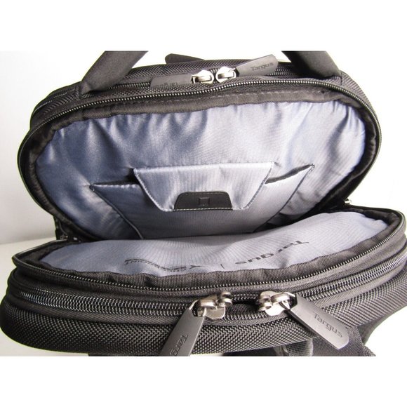 Targus 15.6" Laptop Backpack Checkpoint-Friendly Professional Business CUCT02B - Picture 10 of 16
